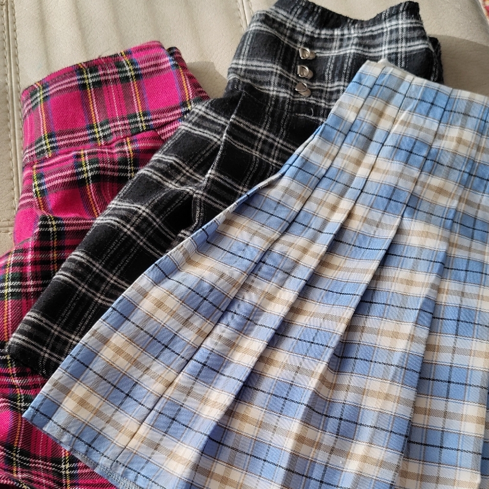 Plaid Junior Skirt Collection